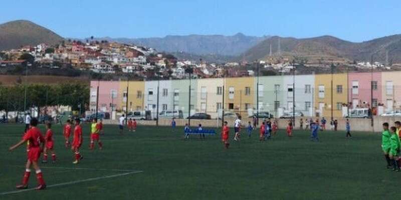 Campo de fútbol de Marzagán, en una imagen de archivo/TA.
